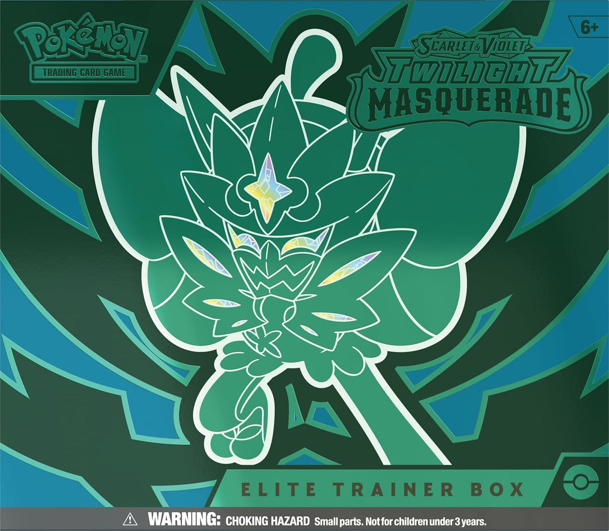 Pokémon Twilight Masquerade Teal Mask Ogerpon - Elite Trainer Box (anglų k.)