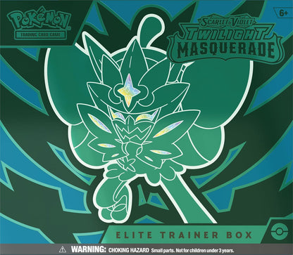 Pokémon Twilight Masquerade Teal Mask Ogerpon - Elite Trainer Box (anglų k.)