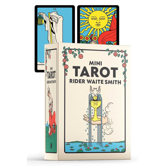 Mini Tarot Rider Waite Smith - mini taro kortos | Findhorn Press