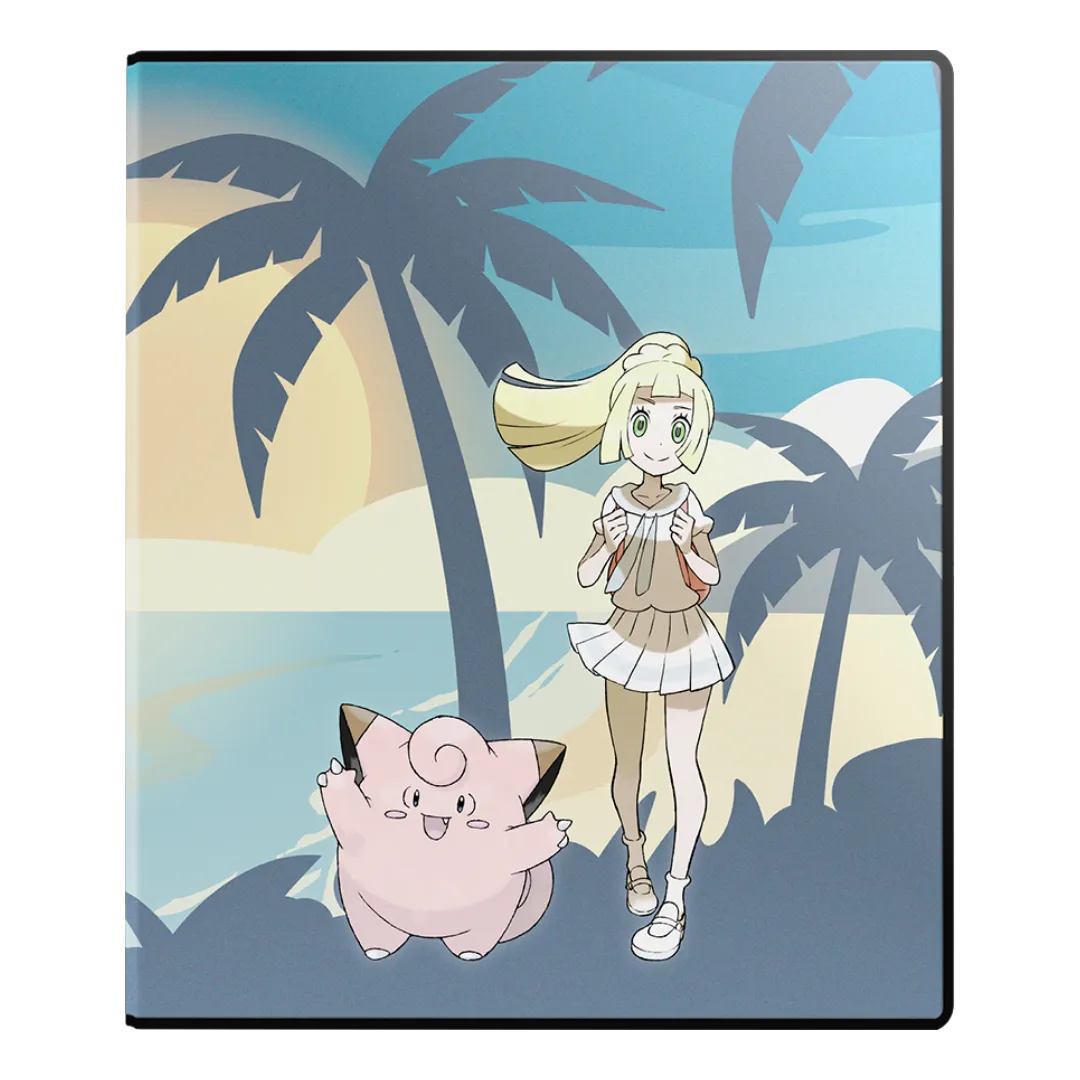 Lillie and Clefairy - 9 kišenių Pokémon kortų albumas | Ultra PRO