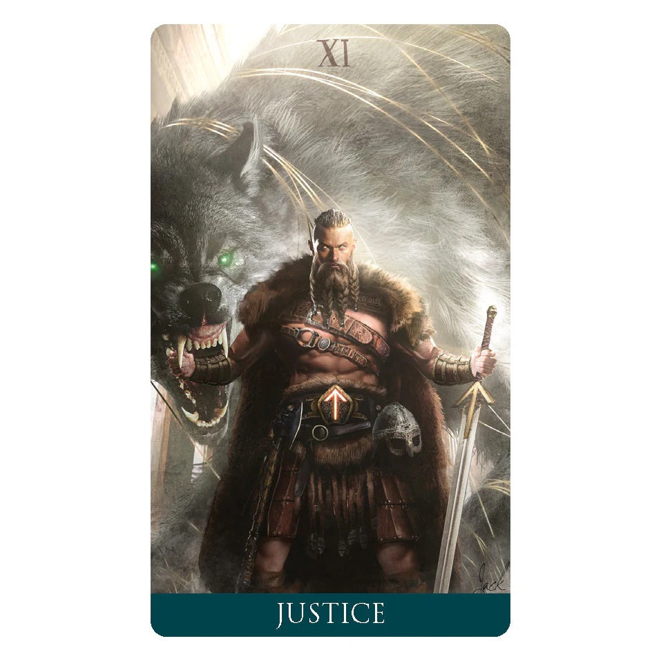 Mini Runic Tarot - mažo formato Taro kortos | Lo Scarabeo