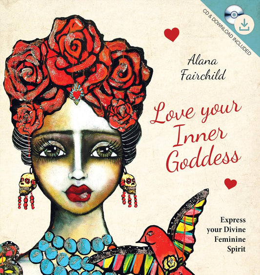 Love Your Inner Goddess knyga ir CD Blue Angel