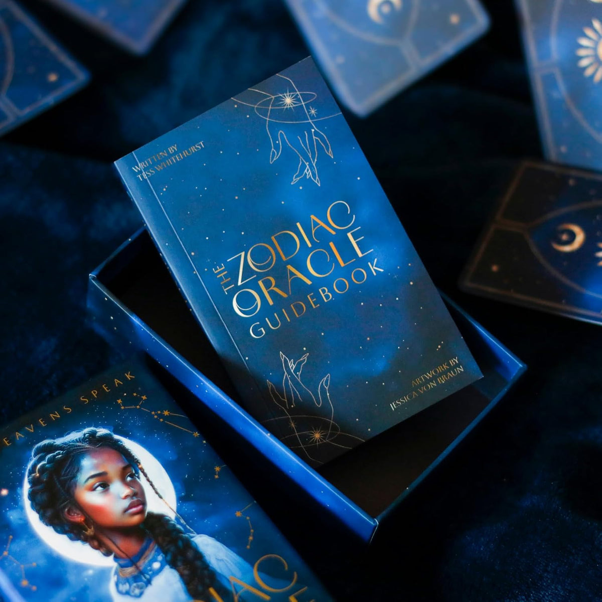 The Zodiac Oracle - astrologijos orakulo kortos | Blue Angel