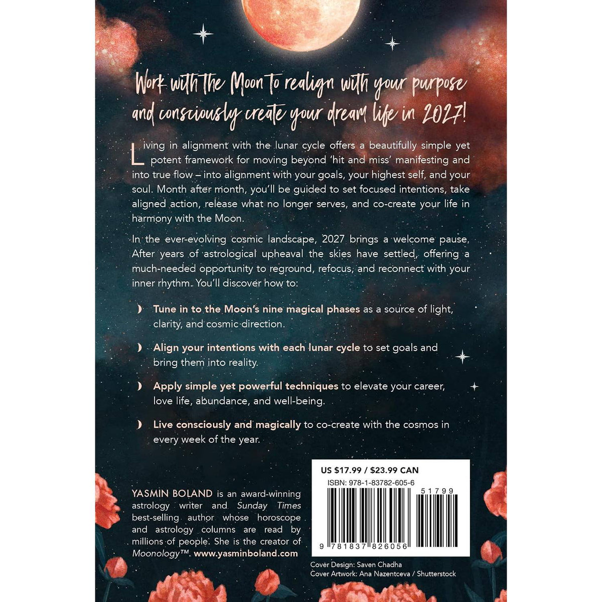 Moonology Diary 2027 - planavimo užrašinė | Yasmin Boland, Hay House