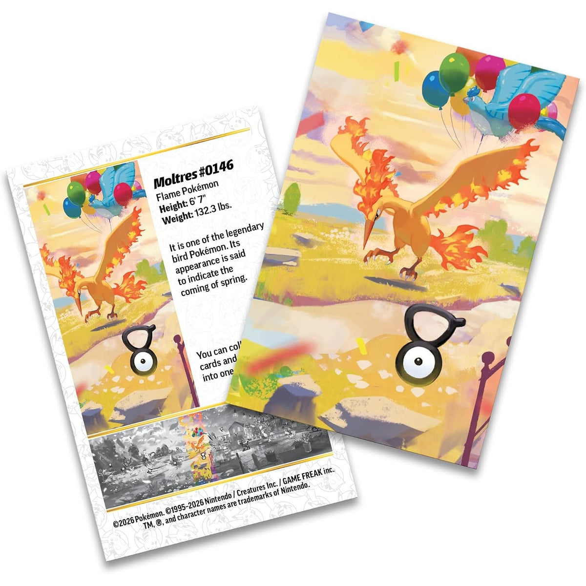 Pokémon TCG: 30th Celebration Mini Tin Moltres (Day) (anglų k.)