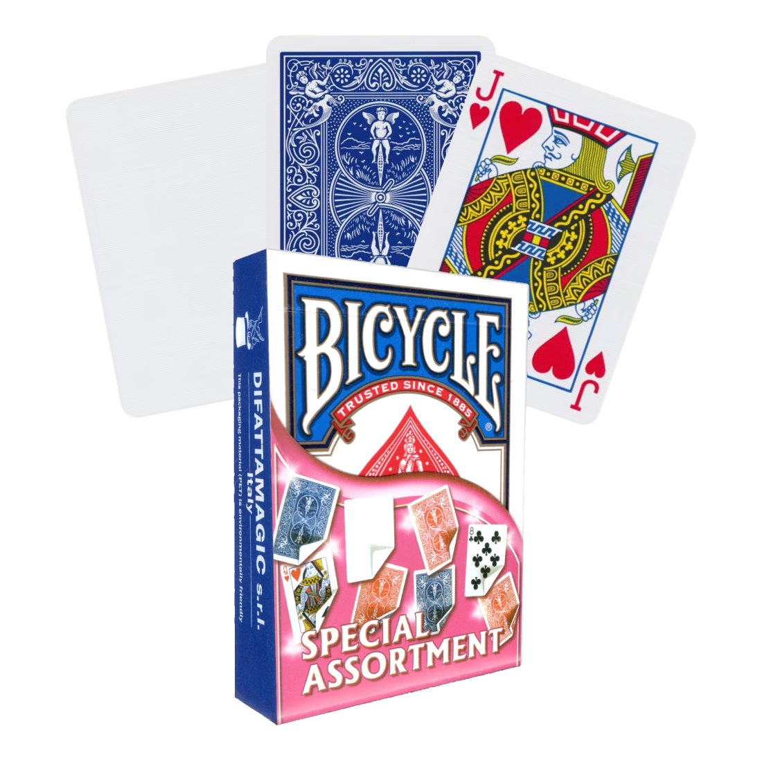 Bicycle Special Assortment - triukų kortos mėlynoje dėžutėje