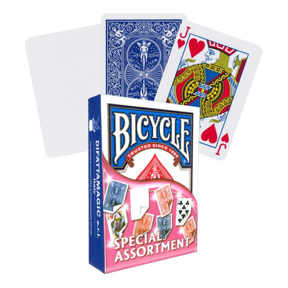 Bicycle Special Assortment - triukų kortos mėlynoje dėžutėje