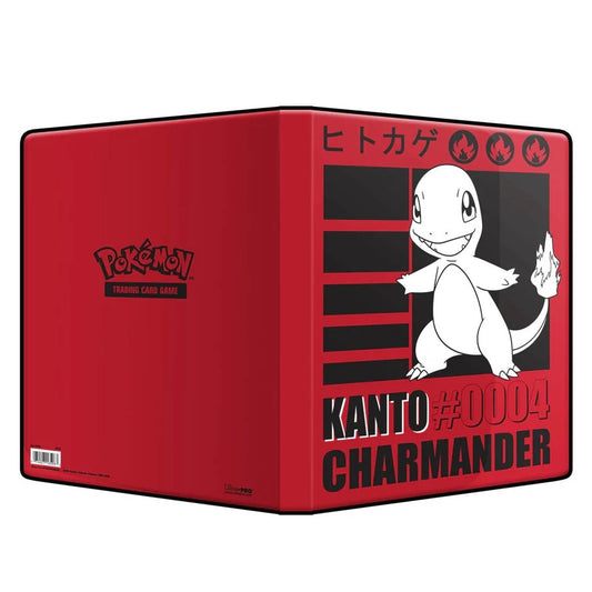 Charmander - 9 kišenių Pokémon kortų albumas | Ultra PRO
