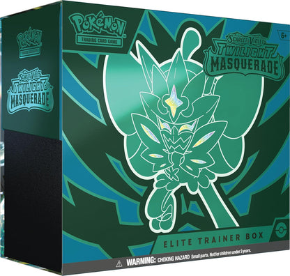 Pokémon Twilight Masquerade Teal Mask Ogerpon - Elite Trainer Box (anglų k.)
