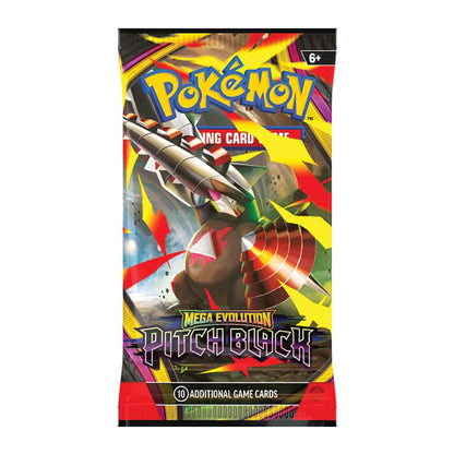 Pokémon Mega Evolution - Pitch Black Booster Bundle - 6 papildymo pakeliai