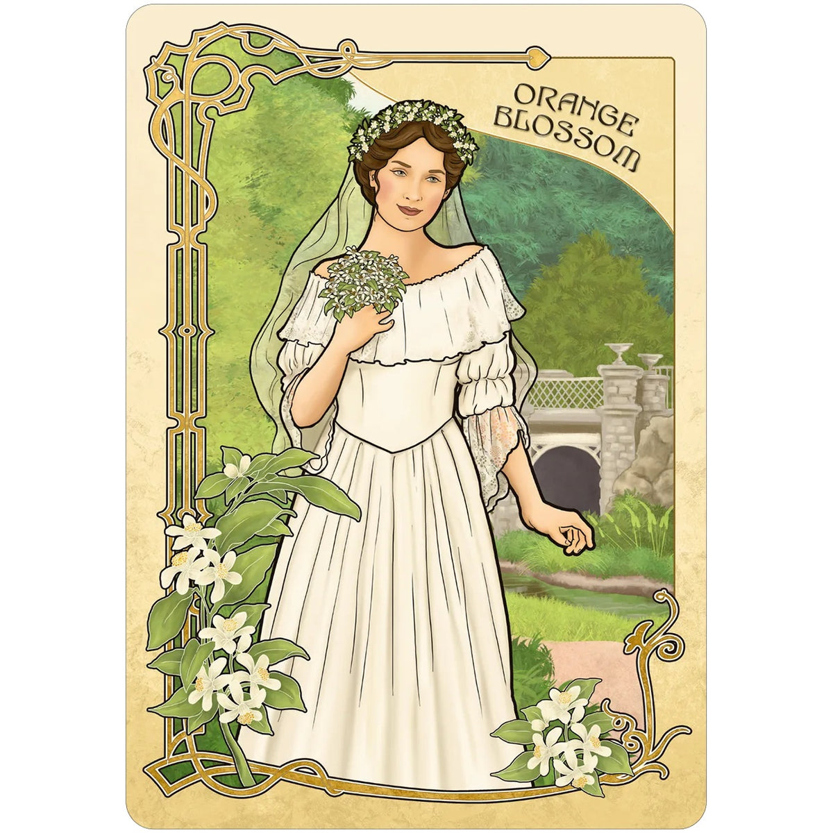Flower Folklore Oracle - gėlių orakulo kortos | U.S. Games Systems