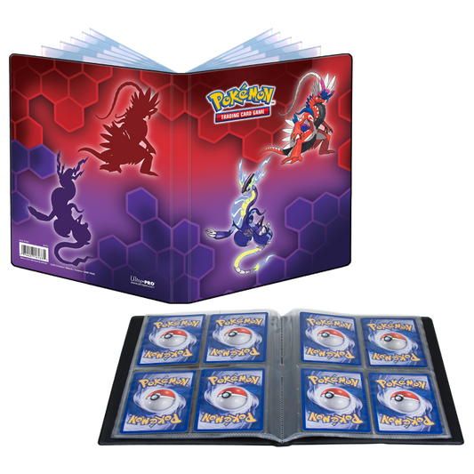 Ultra PRO Koraidon & Miraidon - 4 kišenėlių Pokémon albumas
