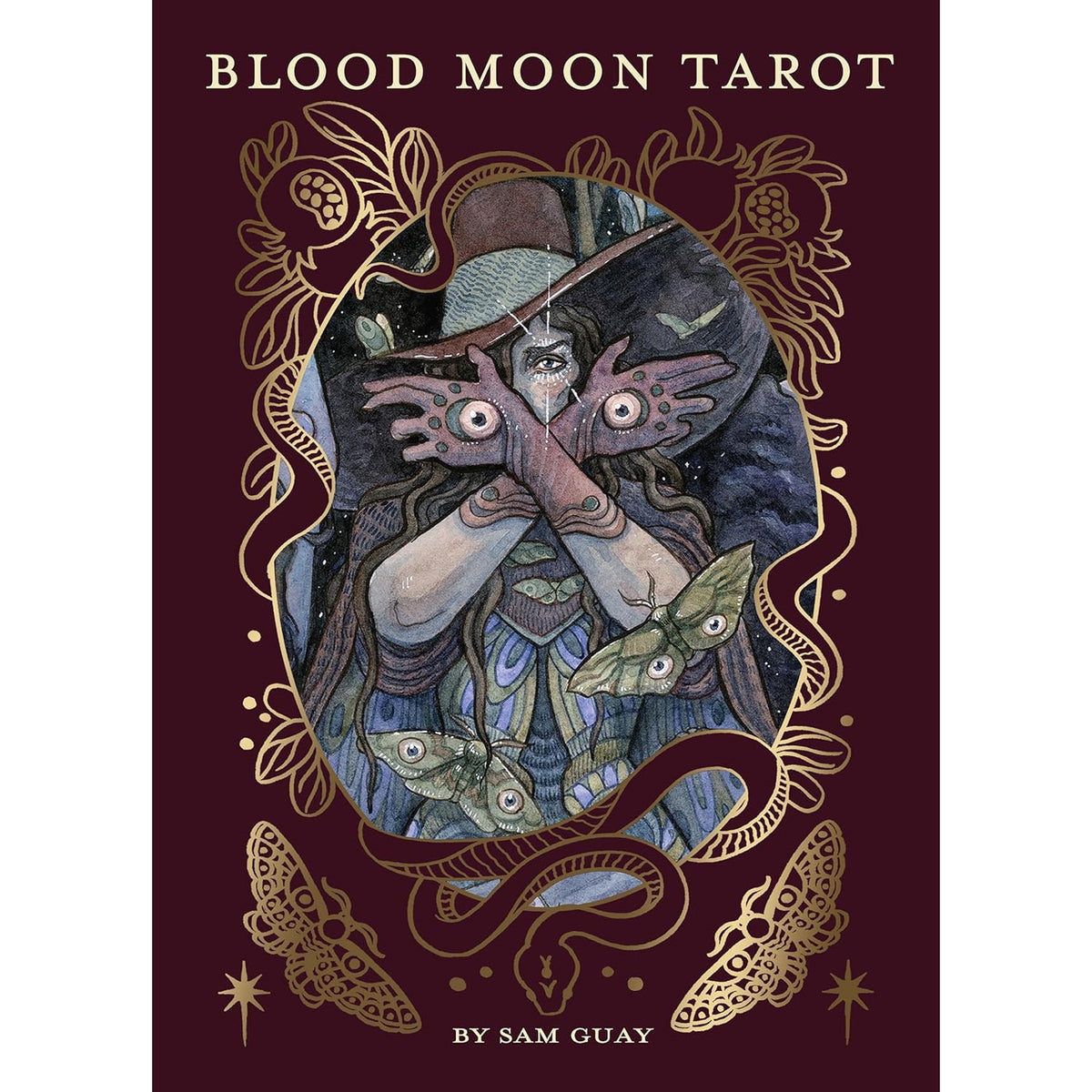 Blood Moon Tarot - Sam Guay Taro kortos | U.S. Games Systems