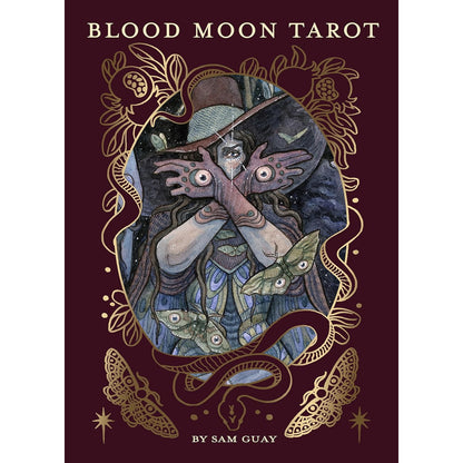 Blood Moon Tarot - Sam Guay Taro kortos | U.S. Games Systems