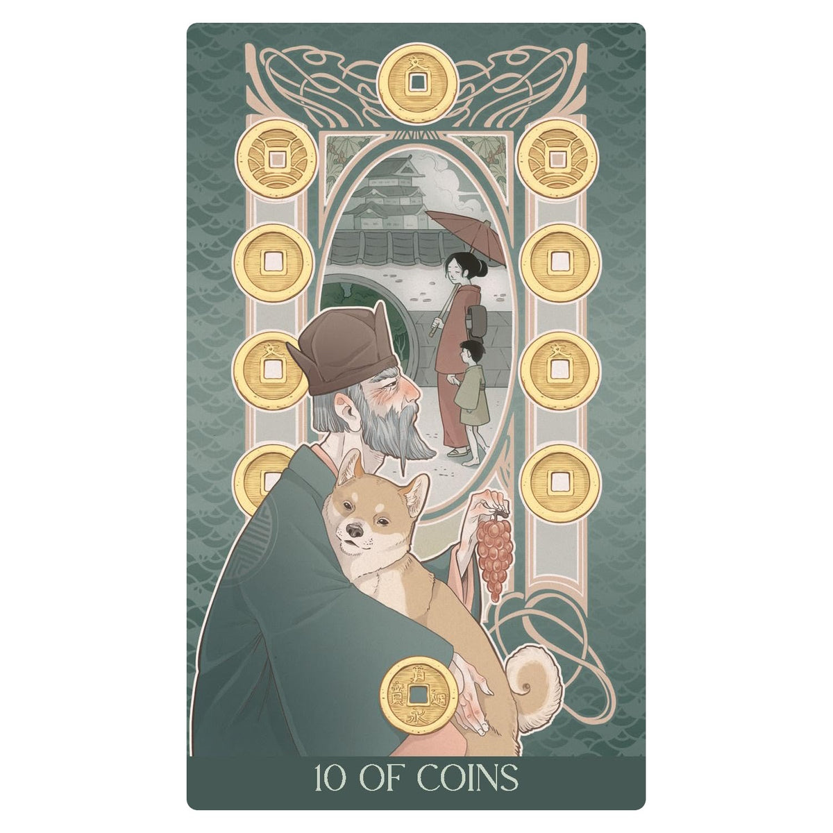 Japanese Art Nouveau Tarot Premium - Taro kortos | Lo Scarabeo