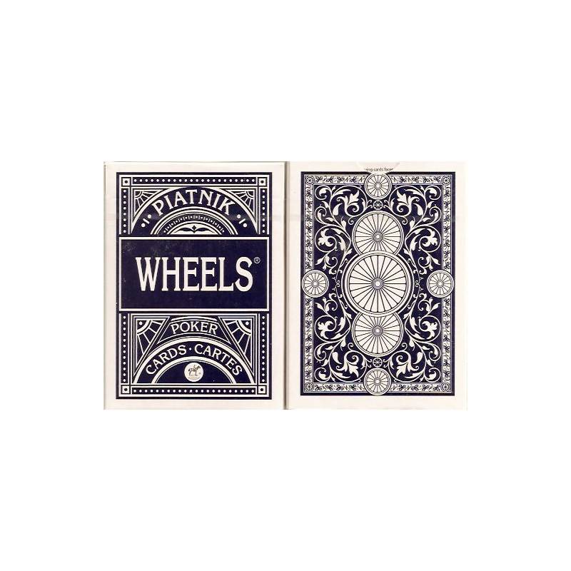 Piatnik Wheels pokerio kortų kaladė 1 vnt. (raudona arba mėlyna)
