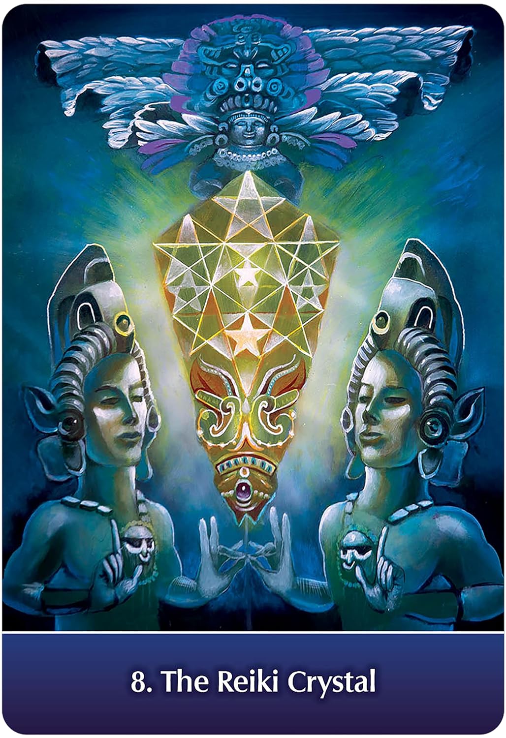 Reiki Divine Healing - 44 kortos su vadovu anglų kalba