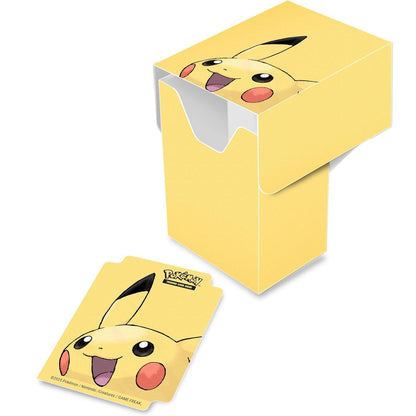 Pikachu Full-View - Pokémon kortų dėžutė, geltona | Ultra PRO