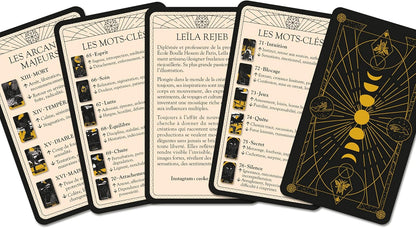 Tarot de la Danse des âmes kortos prancūzų kalba Grimaud Cartomancie