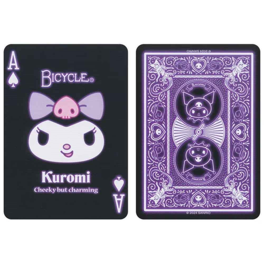 Bicycle Kuromi - žaidimo kortos