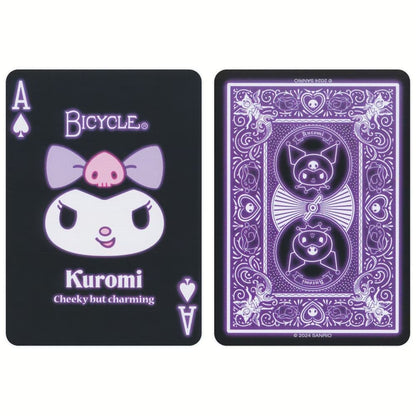 Bicycle Kuromi - žaidimo kortos