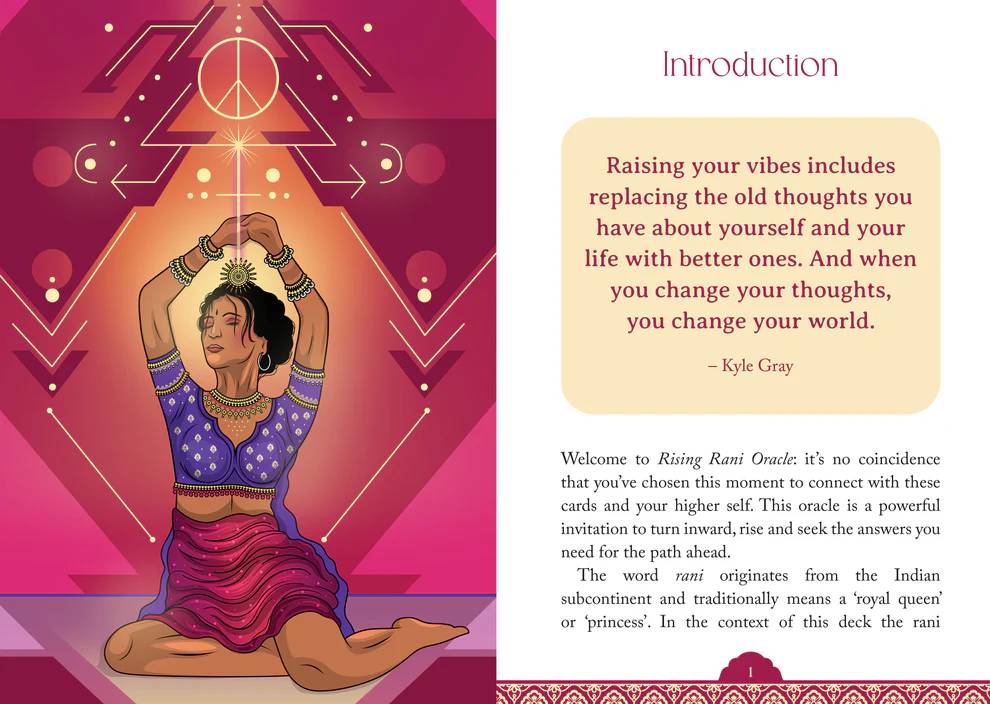 Rising Rani Oracle kortos Rockpool Publishing