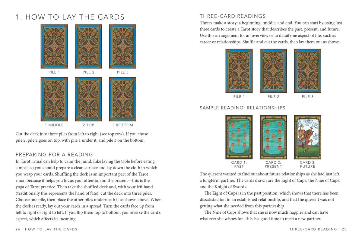The Little Book of Tarot - Liz Dean knyga apie Taro | CICO Books