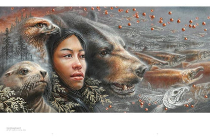 Art & Soul Paintings by Autumn Skye Knyga Blue Angel