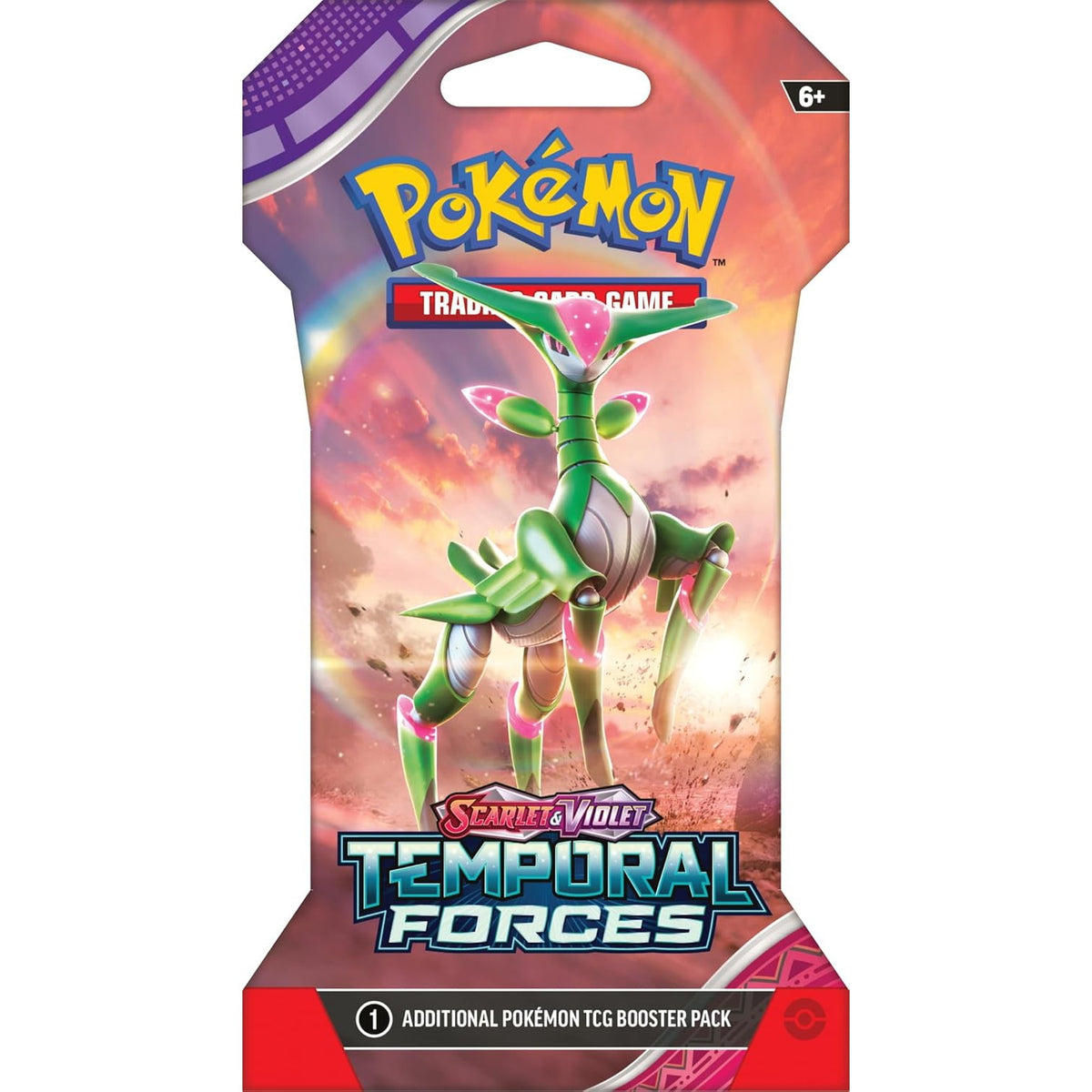 Pokémon Temporal Forces Sleeved Booster - 10 kortų papildymas (anglų k.)