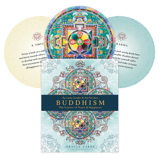 Buddhism: The Science of Peace & Happiness - orakulo kortos