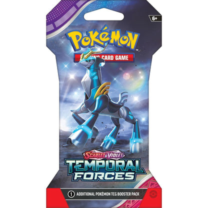 Pokémon Temporal Forces Sleeved Booster - 10 kortų papildymas (anglų k.)