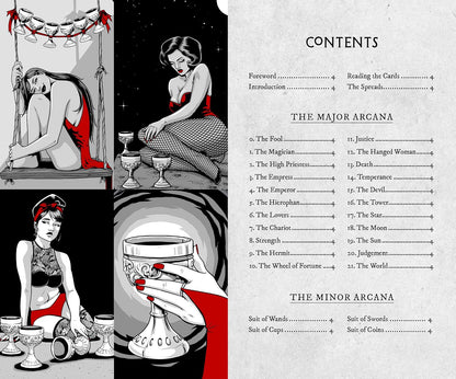 Bad Witch Tarot - Taro kortos ir vadovas | Fair Winds Press