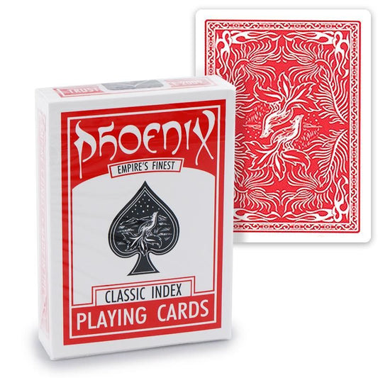 Phoenix Empire's Finest - raudonos žaidimo kortos | Card-Shark
