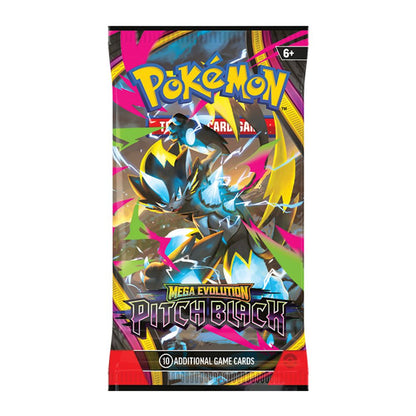 Pokémon Mega Evolution - Pitch Black Booster Bundle - 6 papildymo pakeliai