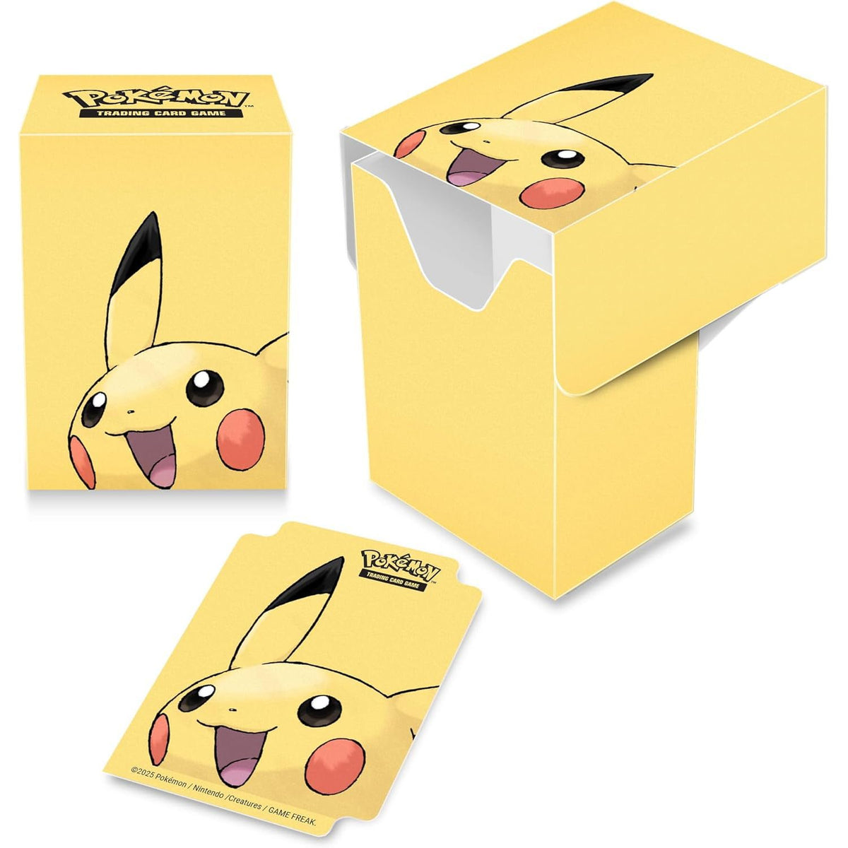 Pikachu Full-View - Pokémon kortų dėžutė, geltona | Ultra PRO