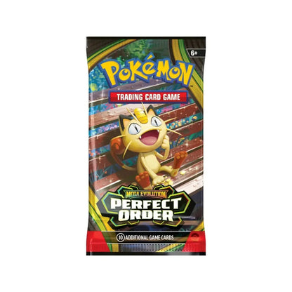 Pokémon Mega Evolution Perfect Order - kortų papildymo pakelis