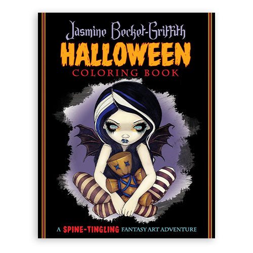 Jasmine Becket-Griffith Halloween Spalvinimo knyga Blue Angel