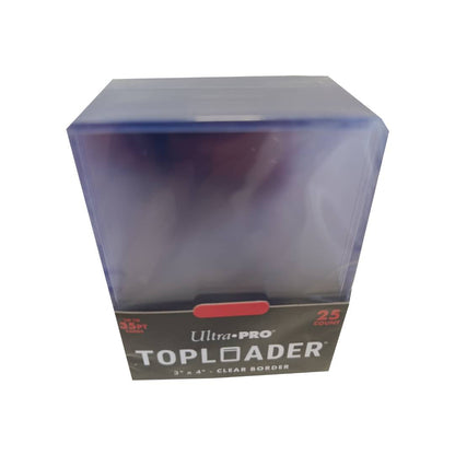 Ultra PRO Regular Toploader 3 x 4 colių - kortų laikikliai, 25 vnt.