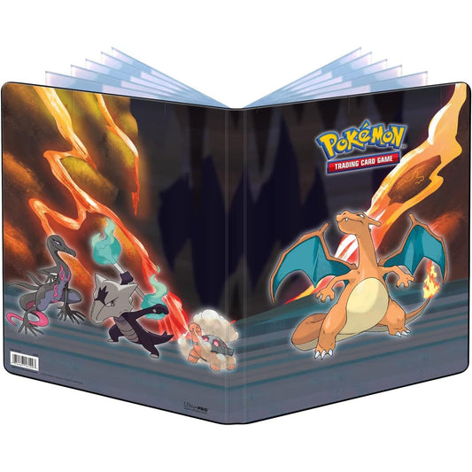 Pokémon Gallery Series Scorching Summit - 9 kišenių kortų albumas | Ultra PRO