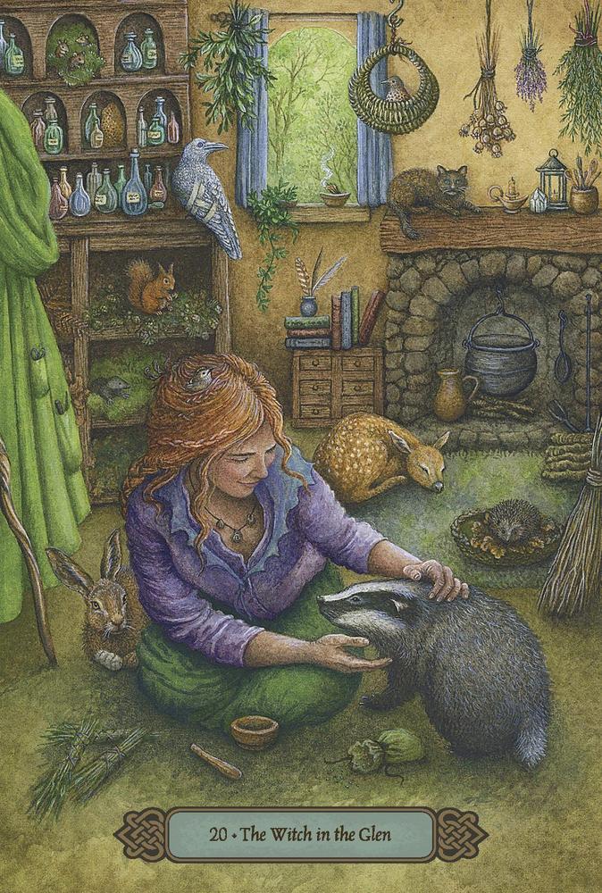 Forest of Enchantment Oracle - orakulo kortos | Llewellyn