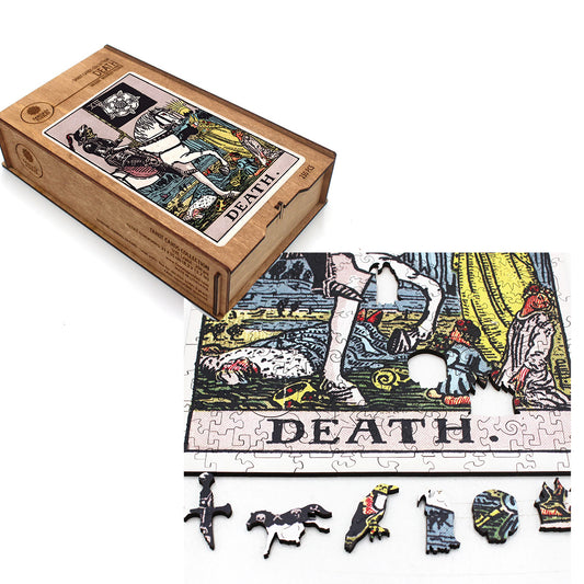 Tarot: Death Rider-Waite - medinė dėlionė, 250 detalių