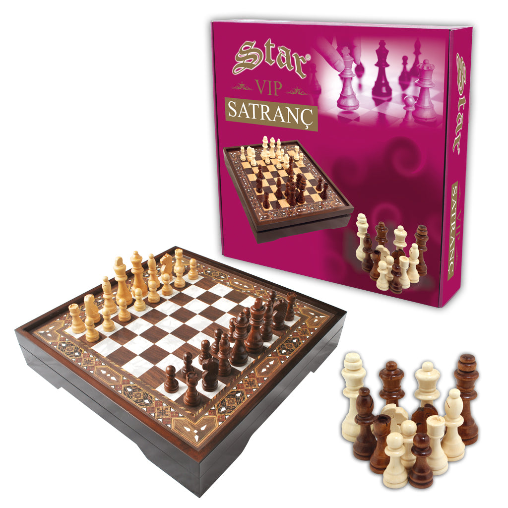 Star VIP Chess Set Pearl S - šachmatų rinkinys