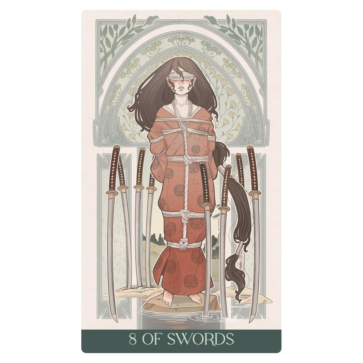 Japanese Art Nouveau Tarot Premium - Taro kortos | Lo Scarabeo