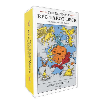The Ultimate RPG Tarot - Taro kortos, kosmetinis defektas