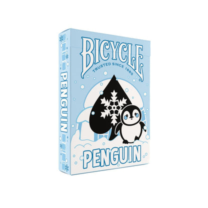 Penguin žaidimo kortos Bicycle