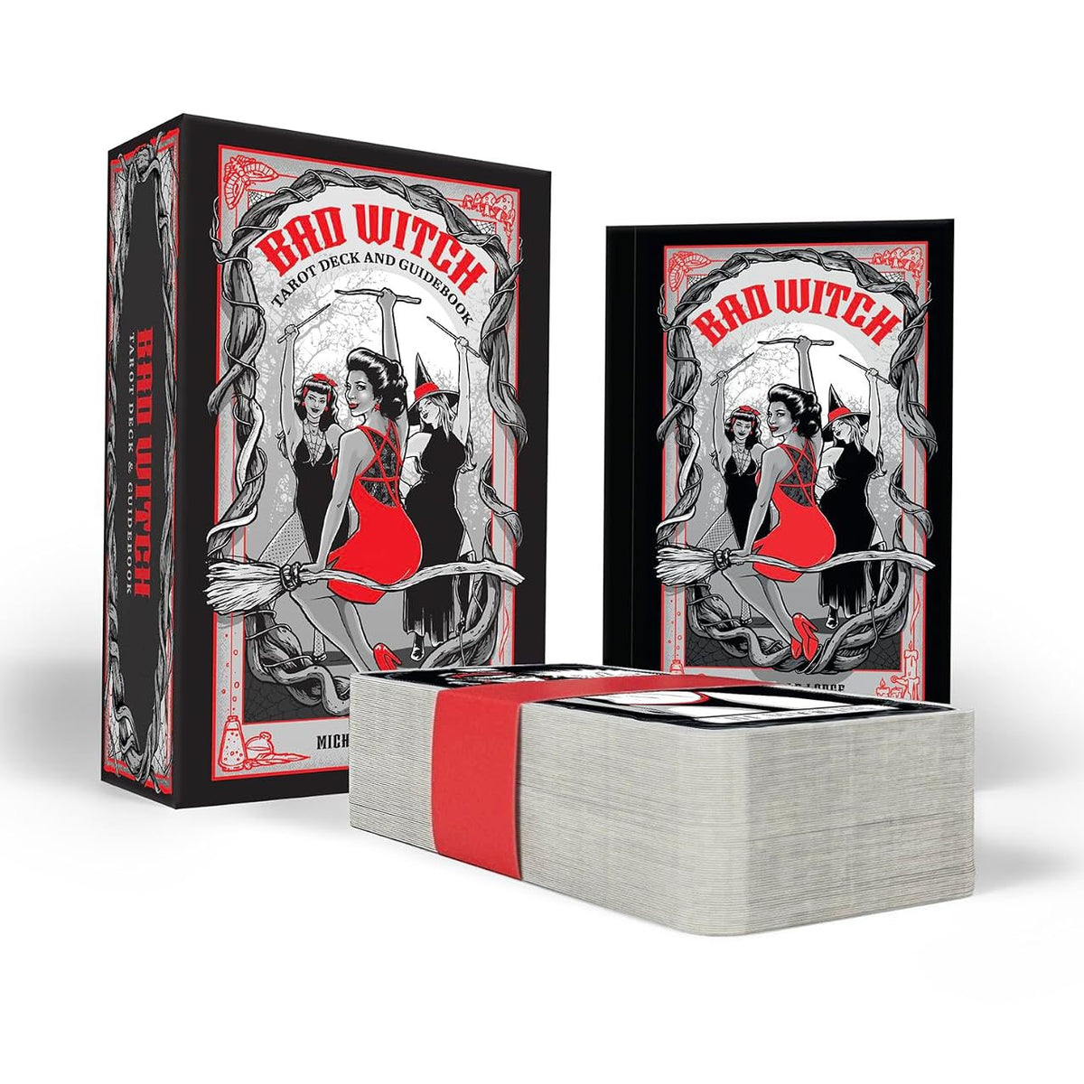 Bad Witch Tarot - Taro kortos ir vadovas | Fair Winds Press