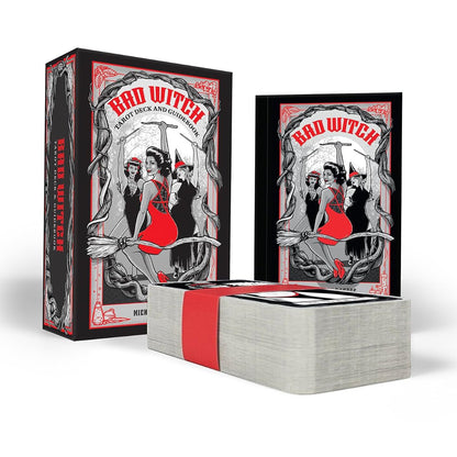 Bad Witch Tarot - Taro kortos ir vadovas | Fair Winds Press