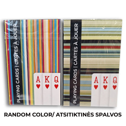 Piatnik Stripes - bridžo kortos, 1 kaladė