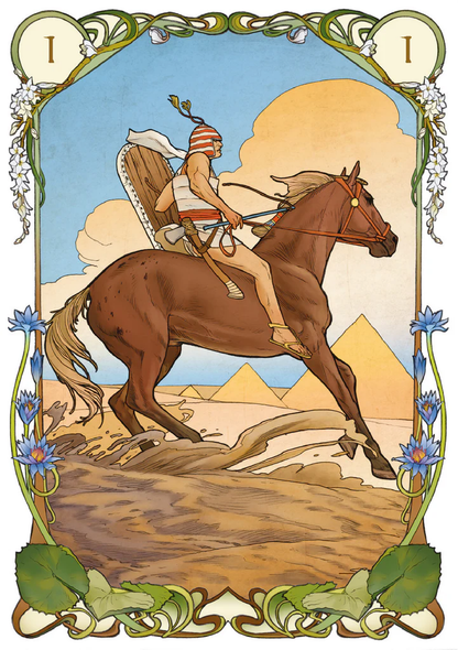 Egyptian Lenormand Oracle - 36 kortos | Lo Scarabeo
