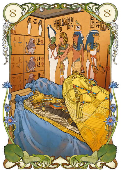 Egyptian Lenormand Oracle - 36 kortos | Lo Scarabeo